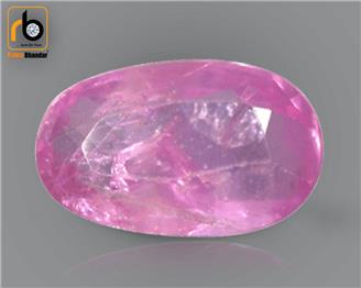 NATURAL UNHEATED UNTREATED  PINK SAPPHIRE (O) 1.02 CRT ( 54592 )